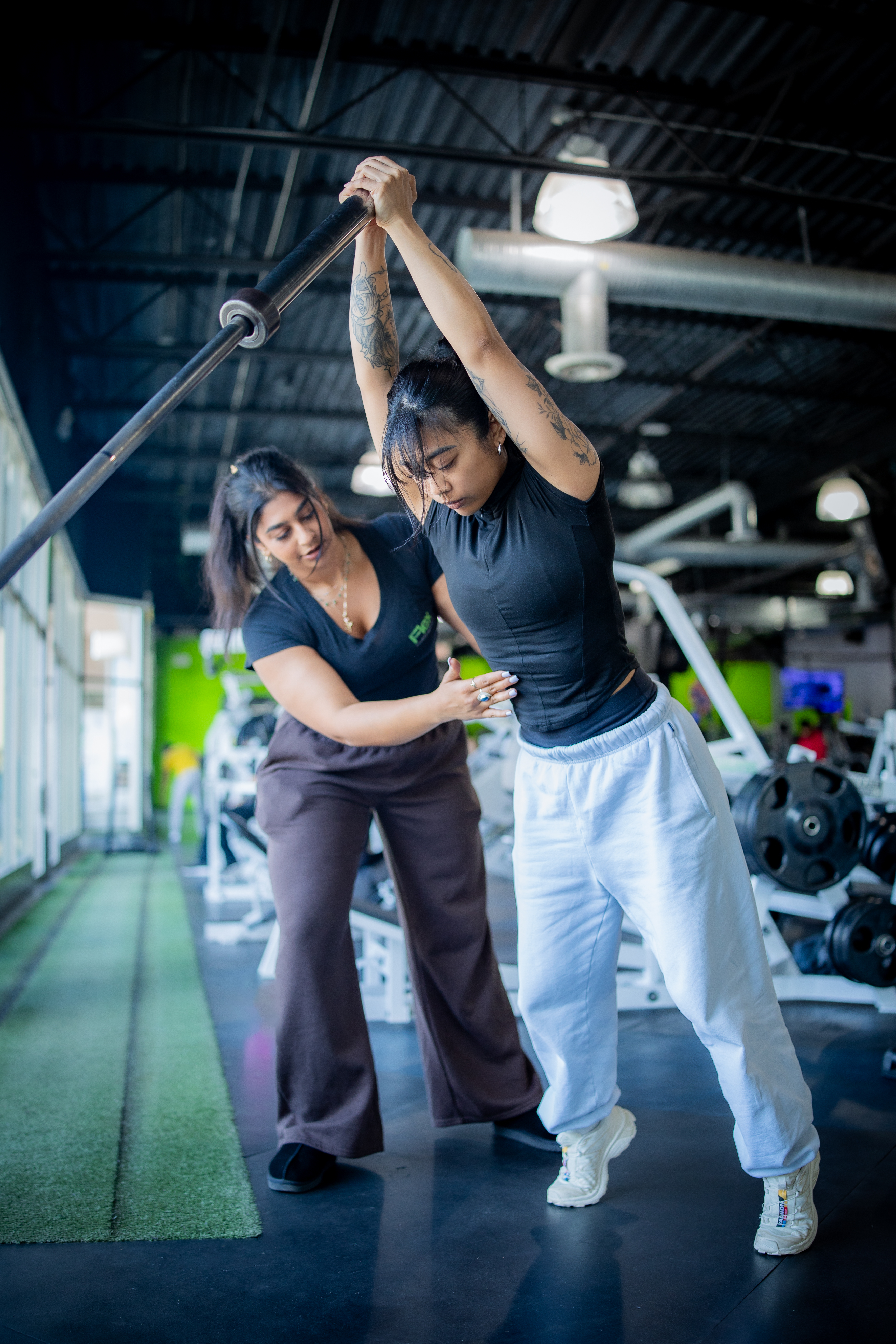 Ladies only training area at Flex Fitness